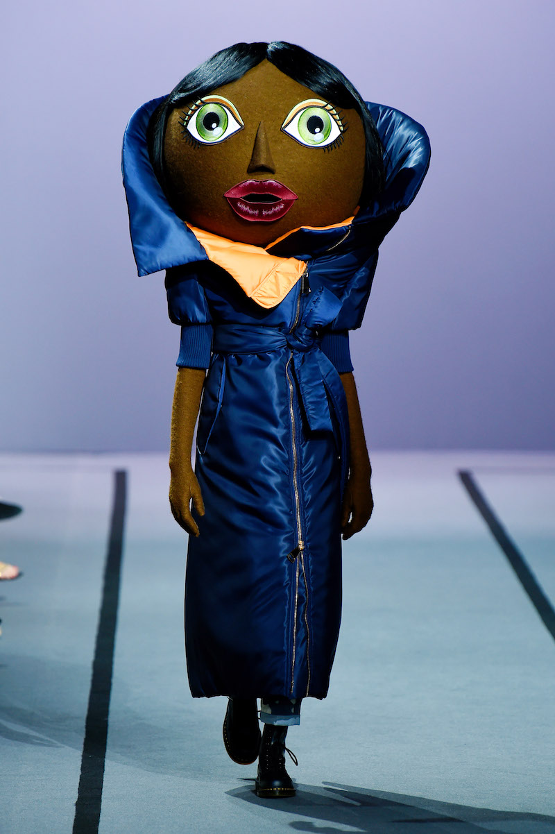 Mandatory Credit: Photo by WWD/REX/Shutterstock (8886400ak) Model on the catwalk Viktor & Rolf show, Runway, Fall Winter 2017, Haute Couture Fashion Week, Paris, France - 05 Jul 2017