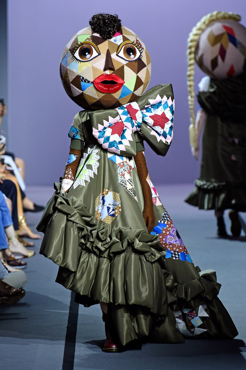Mandatory Credit: Photo by WWD/REX/Shutterstock (8886400az) Model on the catwalk Viktor & Rolf show, Runway, Fall Winter 2017, Haute Couture Fashion Week, Paris, France - 05 Jul 2017